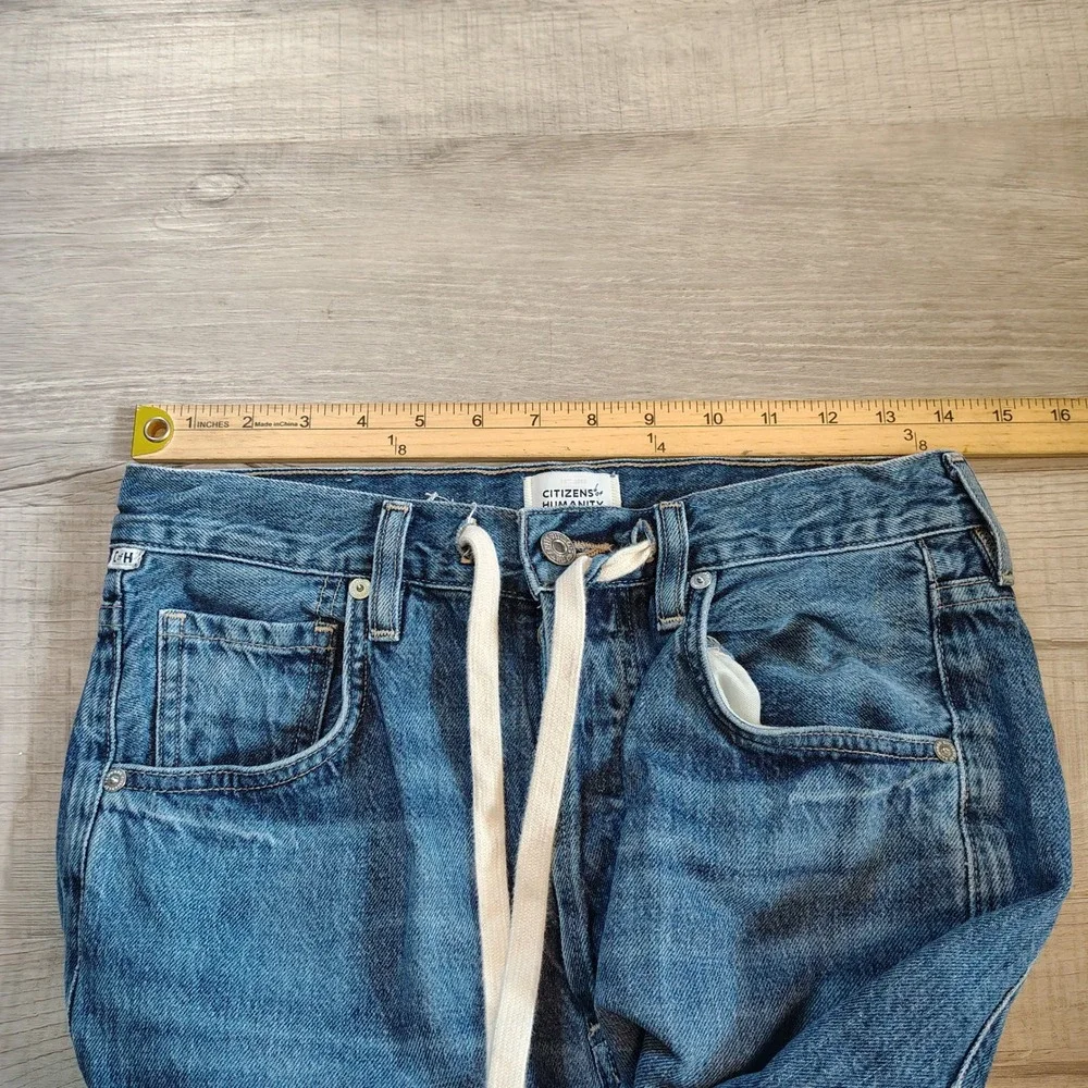 Citizens of Humanity Horseshoe Jeans Blue Wide Leg 2069B-1138 Size 26 - Picture 6 of 11